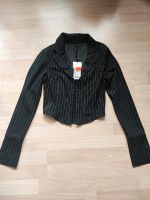 Neue schwarze mit weißen Streifen Jacke mit Etikett / Jacket Baden-Württemberg - Renningen Vorschau