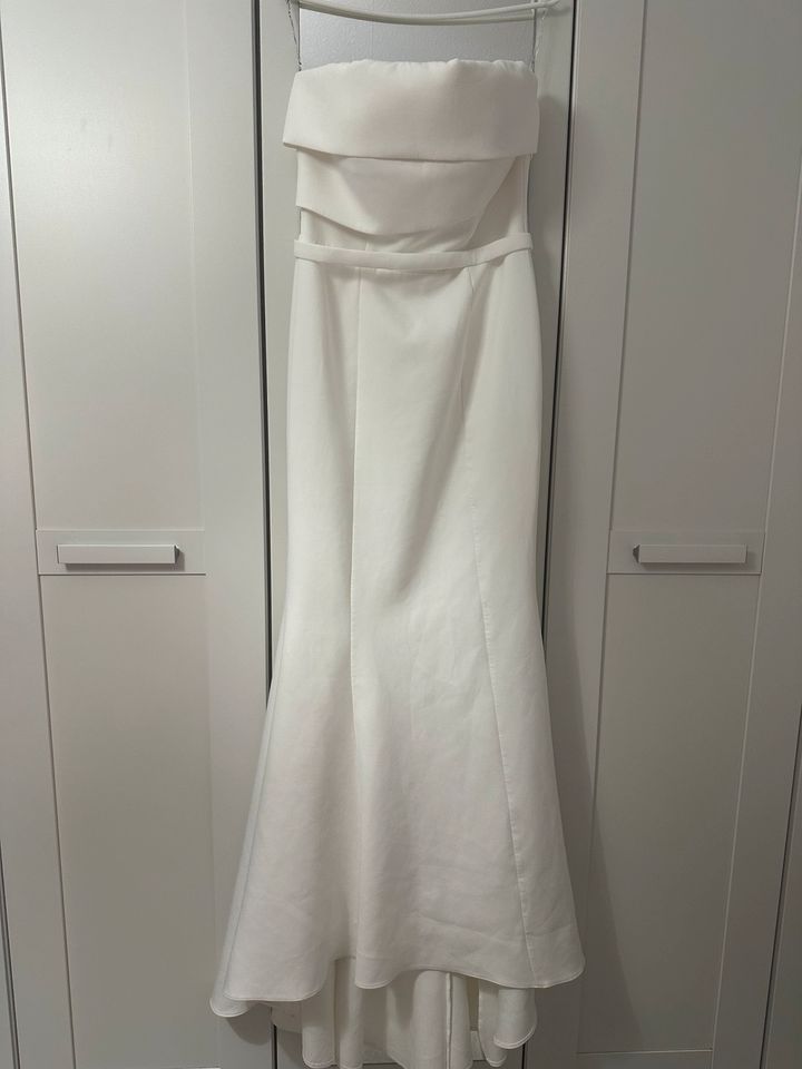 Brautkleid/Standesamtkleid mit Jacke und Schleier in Oer-Erkenschwick