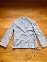 Tolle Wickelbluse blau/weiß gestreift Mango Bremen - Oberneuland Vorschau