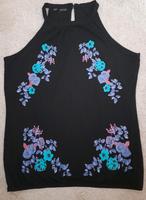 Top Shirt Damen  M 38/40 schwarz Blumen Hannover - Misburg-Anderten Vorschau