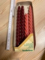 Bolsius Kerzen 25 cm spiral rot Rosa Renaissance dunkelrot Bad Doberan - Landkreis - Sanitz Vorschau