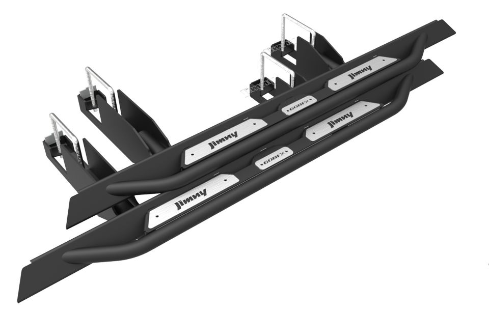 Gobi-X Trittbrett Suzuki Jimny (2018-heute), Rockslider, Sidebars in Macken