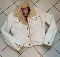 Roxy hochwertige Feincord Jacke M offwhite mit Teddyfell Nordrhein-Westfalen - Altenbeken Vorschau