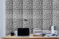 3D Diamant PVC Wandverkleidung Wand Paneele Wandpaneele 50x50 Grau Nordrhein-Westfalen - Meinerzhagen Vorschau