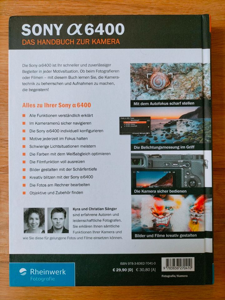 Sony a6400 Kamera Handbuch in Berlin