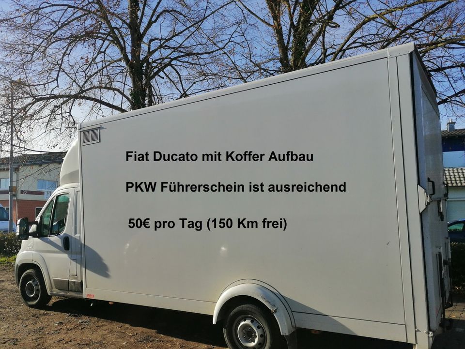 Transporter Vermietung / mieten für z.b. Umzug 4 verschiedene Größen in Freiburg im Breisgau
