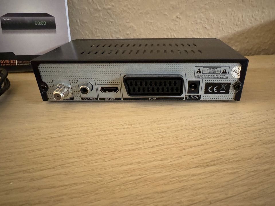 DENVER Satellitenreceiver HDMI und SCART in Nordholz