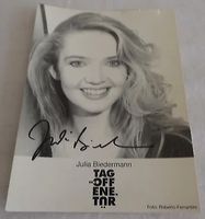Autogrammkarte Julia Biedermann signiert Heiligengrabe - Blumenthal Vorschau