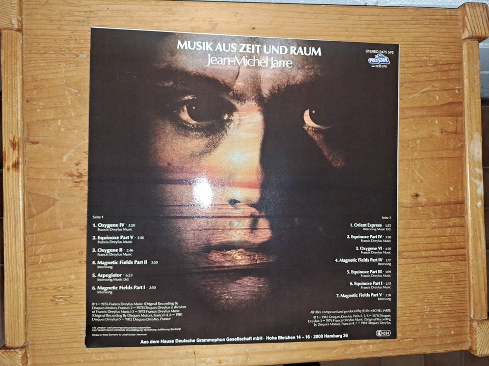 Schallplatte Jean-Michel Jarre!!! in Dettelbach