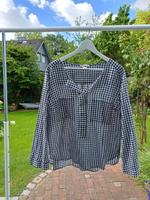 Gr. 46 Bluse schwarz weiß kariert H&M Niedersachsen - Oyten Vorschau