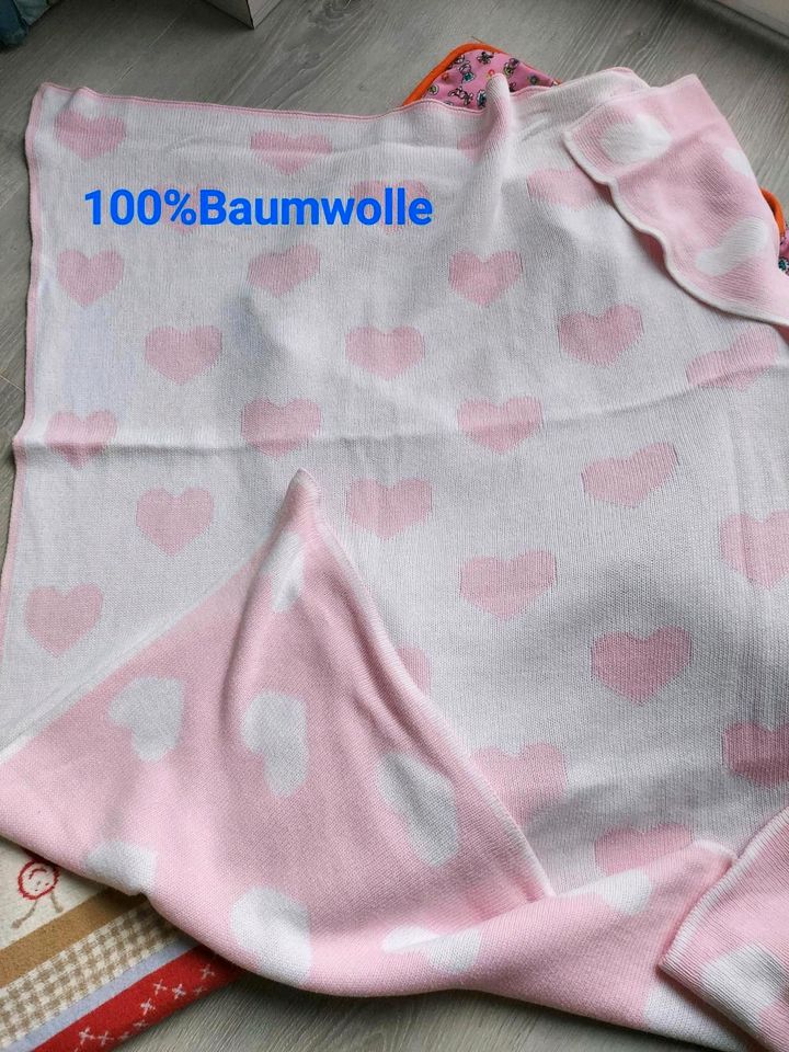 Neu Babydecke hessnatur 100%Schurwolle tolles Geschenk zur Geburt in Wunstorf