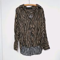 Zara Bluse Animal Print Gr. 36/S Hessen - Ebsdorfergrund Vorschau