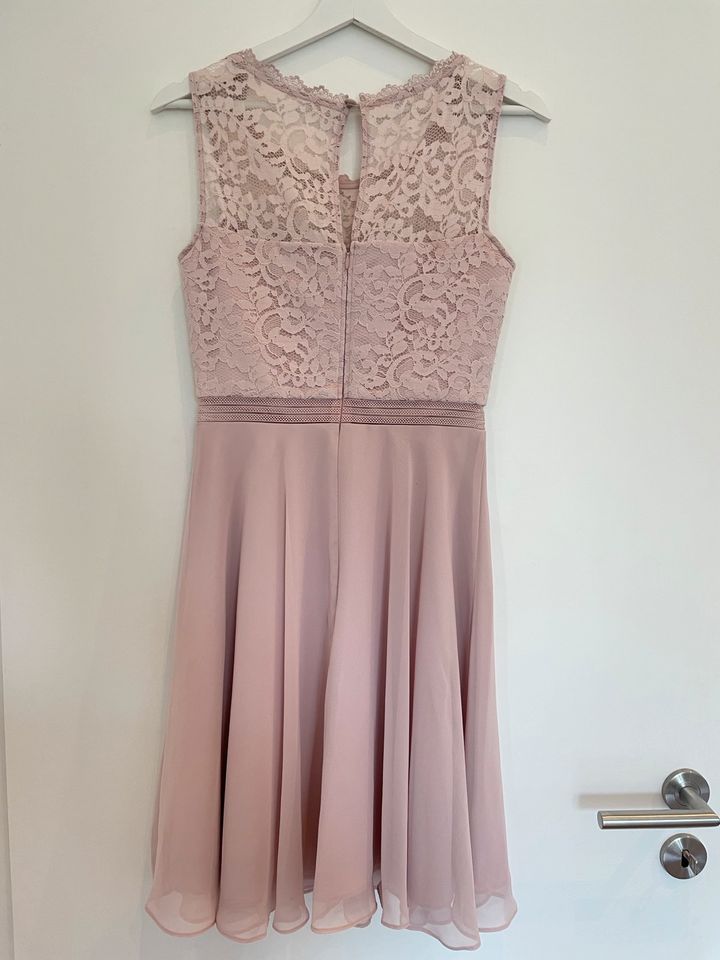 Festliches Kleid mit Spitze rosa Vera Mont in Lorsch