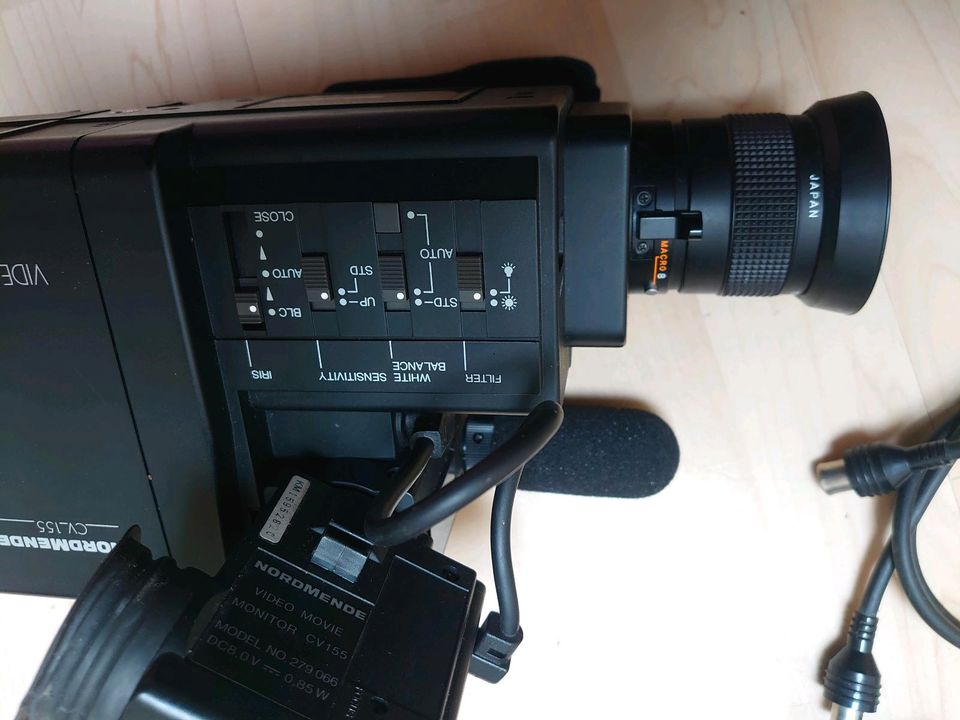 Nordmende CV155 Videokamera VHS Voll funktionsfähig. in Reinbek