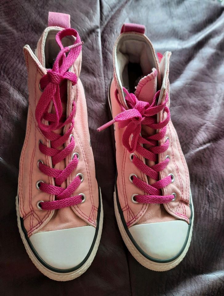 CONVERSE ALL STAR Mädchen Schuhe mit Klett.Rosa.Gr.34 (US 2,5) in Bremen