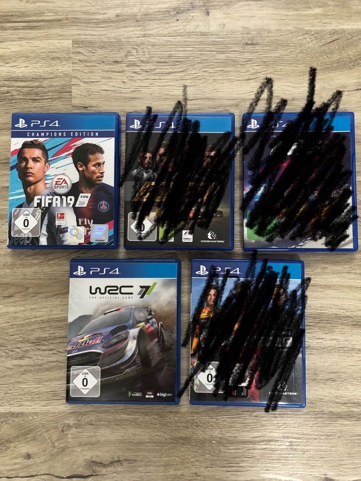 PS4 Spiele Fifa19  W2C Stück 8€ in Raubling