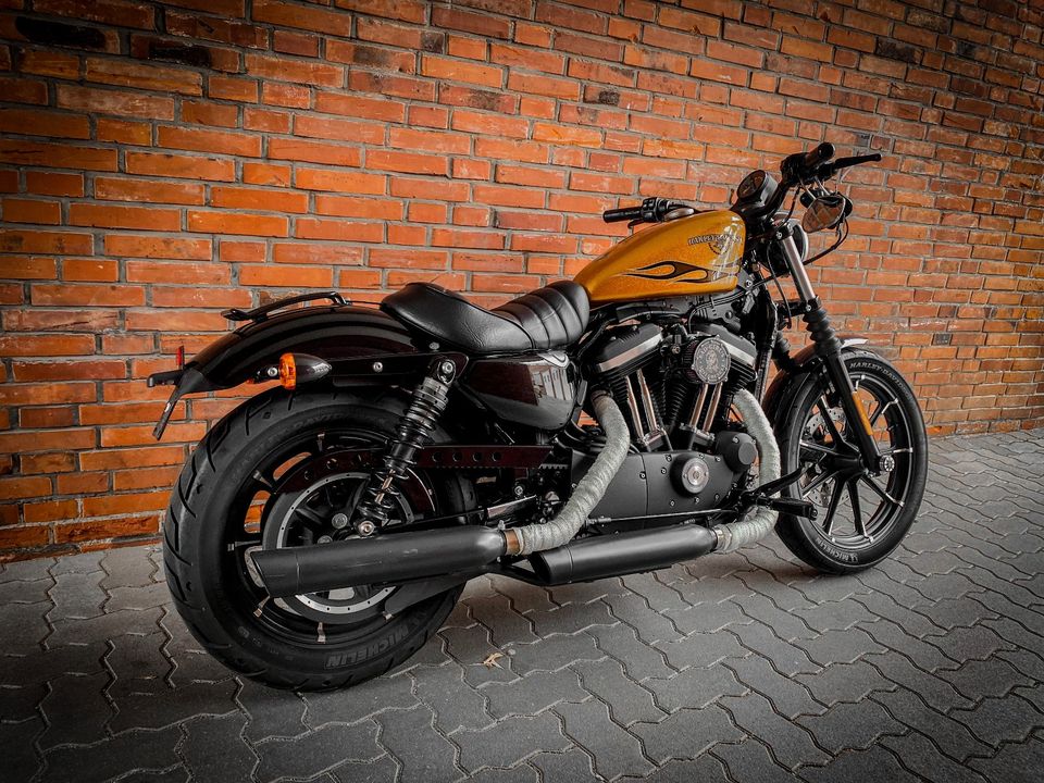 Harley Davidson Iron 2015 Gold Flakes Deutsch 13406 Km in Hamburg