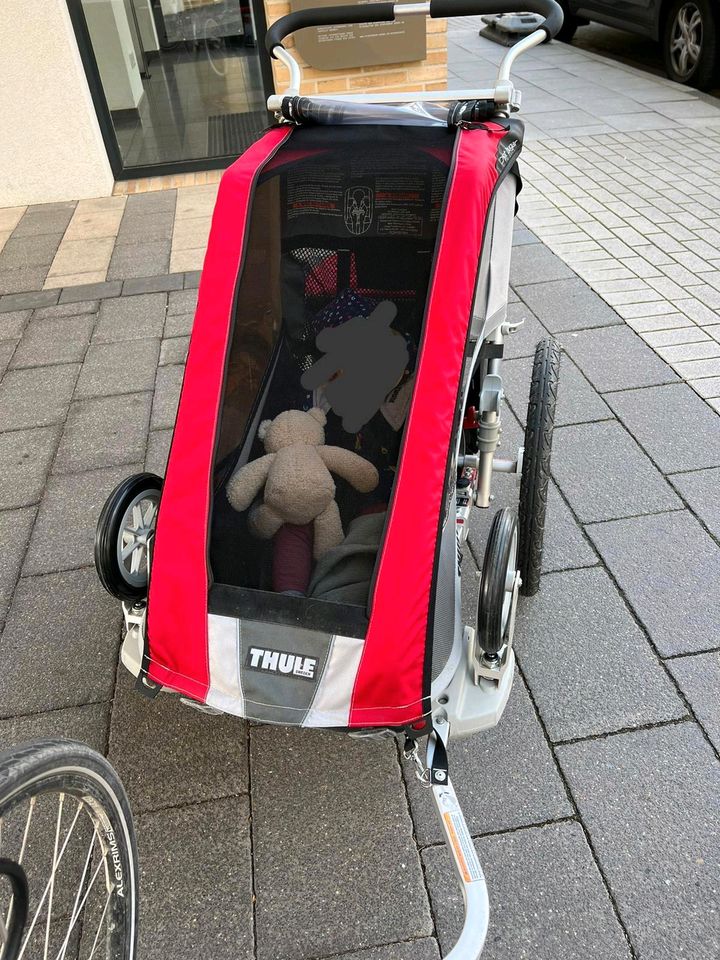 Thule Chariot Cougar 1 rot in Essen