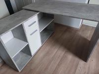 Schreibtisch grau weiß Rheinland-Pfalz - Nomborn Vorschau