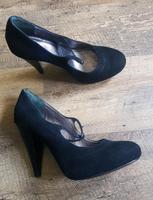 Schuhe Pumps 38 Esprit Cecile Mary Jane schwarz Leder neuwertig Nordrhein-Westfalen - Hamminkeln Vorschau