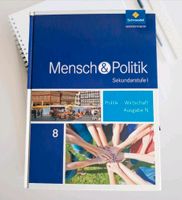 Schulbuch "Mensch und Politik" Sek I Klasse 8 Niedersachsen Essen - Steele Vorschau
