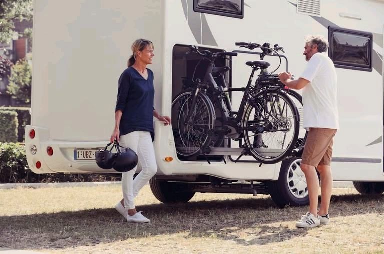 Thule Veloslide Fahrradträger für Wohnmobil Heckgarage in Seevetal