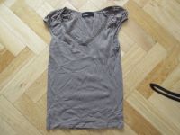 Vero moda T-shirt braun mit Spitze Wandsbek - Hamburg Hummelsbüttel  Vorschau