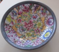 kleine alte asiatische Schale, Teller, Blüten Handcraft Hongkong München - Thalk.Obersendl.-Forsten-Fürstenr.-Solln Vorschau