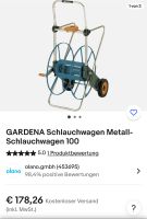 GARDENA Schlauchwagen Metall-Schlauchwagen für 100m Schlauch Brandenburg - Neustadt (Dosse) Vorschau