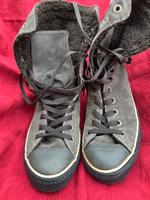 Converse All Stars grau braun hoch, sehr gut, gefüttert, Gr. 40 Hessen - Ober-Mörlen Vorschau