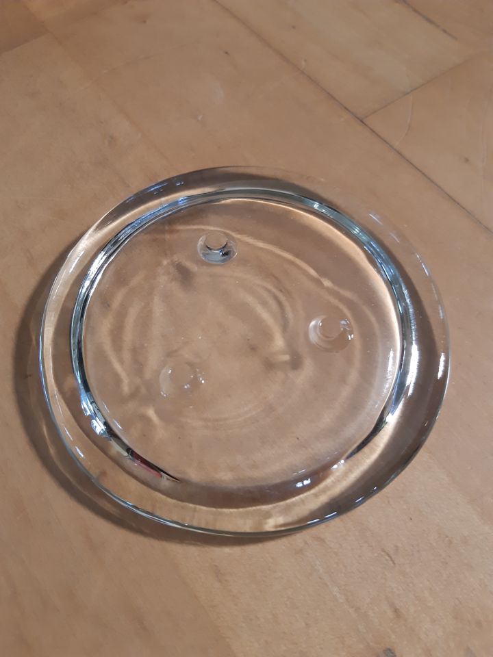Glasteller - Untersetzer Durchmesser ca. 11,5 cm in Augsburg