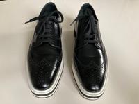 PRADA Schnürschuhe aus Lackleder Schwarz, Gr. 39,5, toll, wie neu Hessen - Königstein im Taunus Vorschau