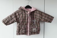 gefütterte Winterjacke kariert, rosa/olive, Gr. 62, Topolino Brandenburg - Wusterwitz Vorschau