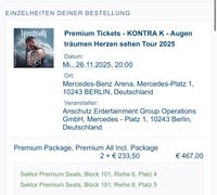 Kontra K Tickets Berlin Premium Brandenburg - Werneuchen Vorschau