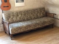 Vintage Chippendale Schlafsofa, 3-Sitzer, klappbar, retro Baden-Württemberg - Heidelberg Vorschau