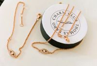 Thomas Sabo SET Kette Armband roségold Zirkonia Nazar Auge WNEU Nordrhein-Westfalen - Lengerich Vorschau