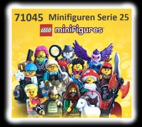 LEGO 71045 Minifiguren Serie 25 Komplettsatz alle 12 Figuren, Neu München - Pasing-Obermenzing Vorschau