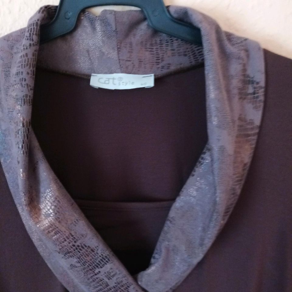 Damen Viskose Longshirt Größe 40 in Berkatal