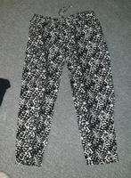 Schwarz/weiß gemusterte bequeme Pluderhose Hose Gummibund Gr. M Dortmund - Brackel Vorschau
