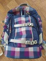 Satch Schulrucksack Pack,, Berry Carry  blau lila kariert Bayern - Wackersdorf Vorschau