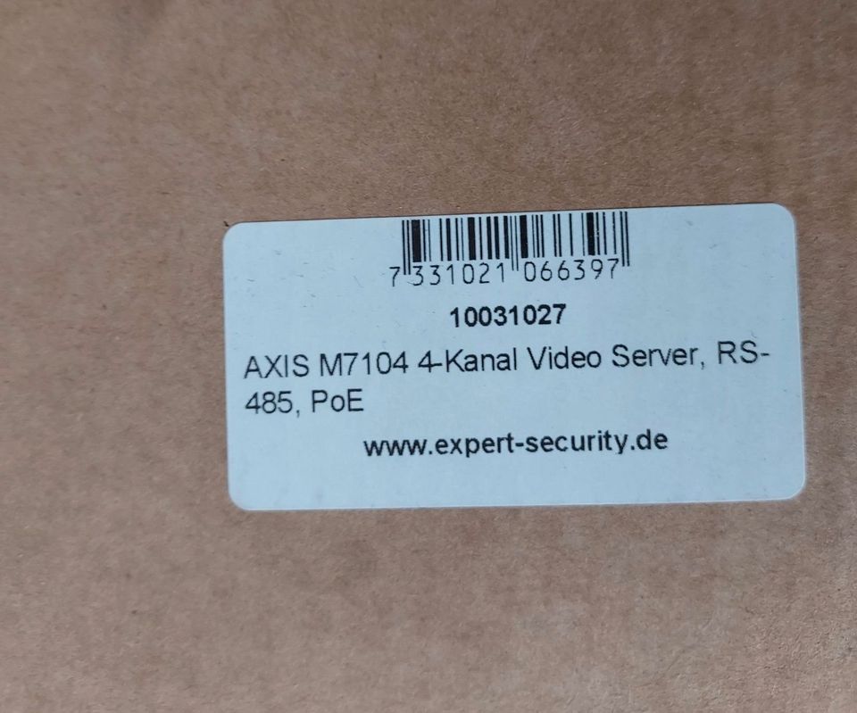 AXIS M7104 4-Kanal Video Server, RS-485, PoE in Zwickau