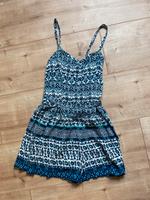 Hollister Jumpsuit Playsuit blau gemustert S Hessen - Hadamar Vorschau