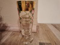 Handbemaltes Bierglas 0,5l "Zum Andenken" mit Goldrand Bayern - Hainsfarth Vorschau