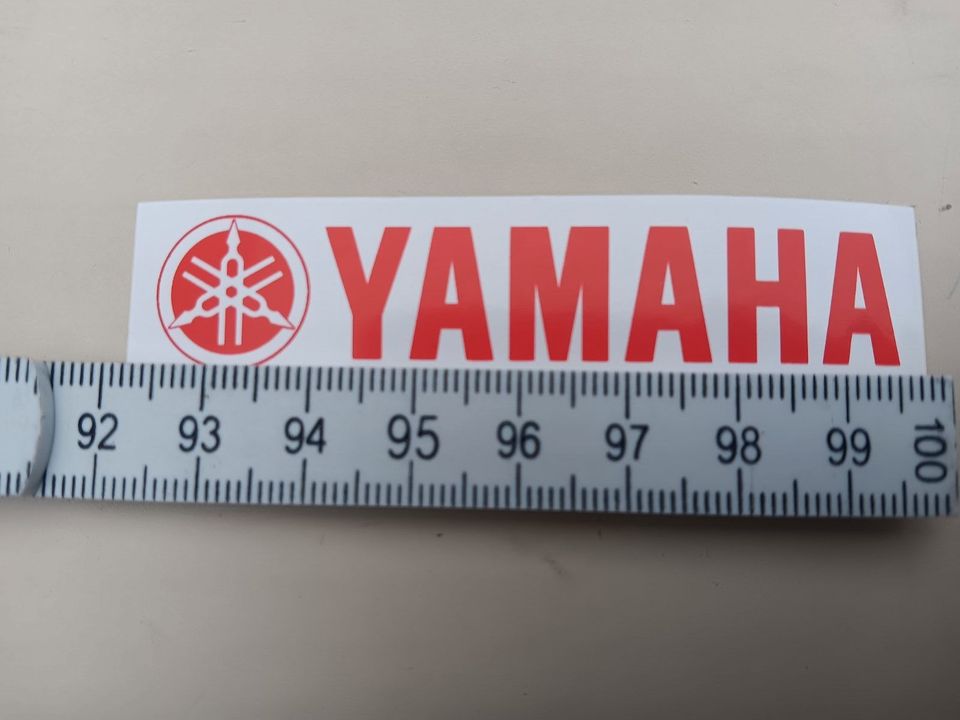 Yamaha Aufkleber Schriftzug Stimmgabeln Logo 50 Stück im Set NEU in  Nordrhein-Westfalen - Neuss, Motorradersatz- & Reperaturteile