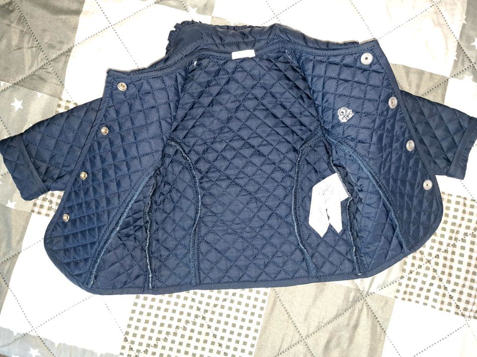 Benetton Steppjacke Jacke Mädchen blau Jacke Sommerjacke in Handewitt