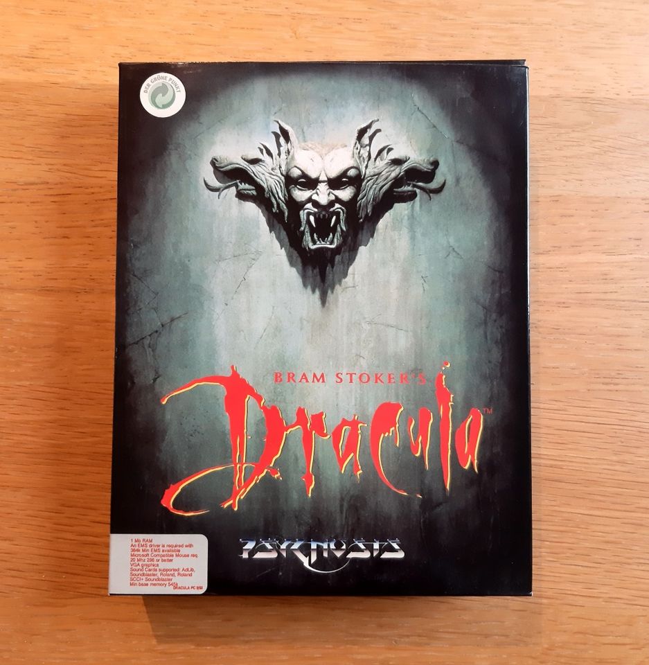 Psygnosis Bram Stoker's Dracula (PC, DOS, Retro, Big Box) in Berlin