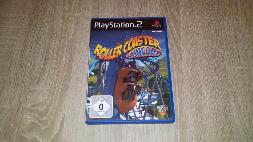 Playstation 2 Spiel Rollercoaster Funfare in Nassenfels