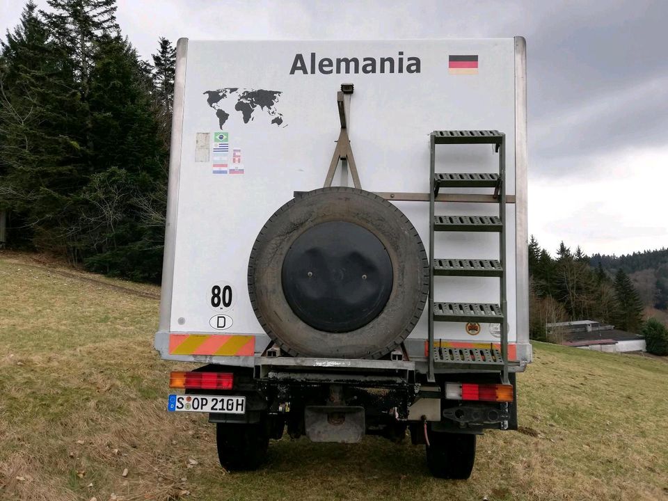 Wohnmobil Expeditionsmobil Mercedes 1017AF Allrad 4x4 in Schöfweg