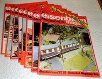 8 Ausgaben Zeitschrift "Eisenbahn magazin" 1978 - 1980 Nordrhein-Westfalen - Mettmann Vorschau