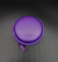 Aufbewahrungsbox rund lila für Headset Kopfhörer usw. Tasche Niedersachsen - Buchholz in der Nordheide Vorschau